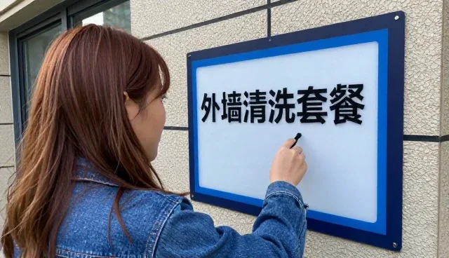 外墙清洗套餐功能特点说明